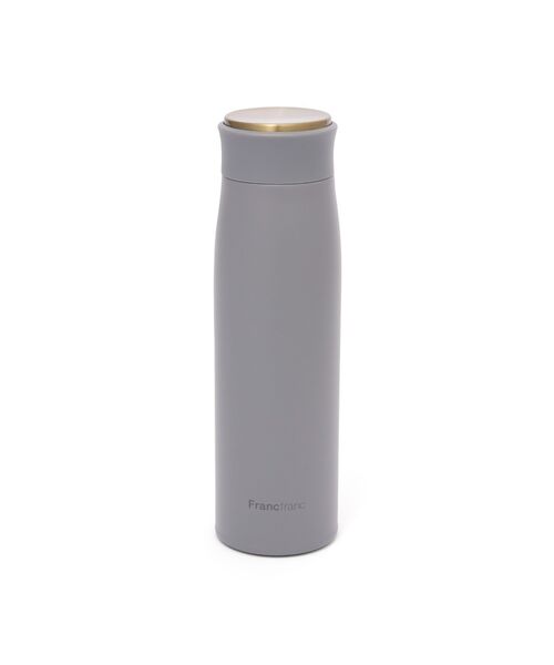 Francfranc(フランフラン)の「マット ステンレスボトル 500ml グレー 水筒 マイボトル(水筒・レディース・グレー・FREE)」の1枚目の写真