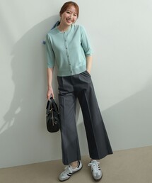 ツイステッドクリアチノワイド パンツ