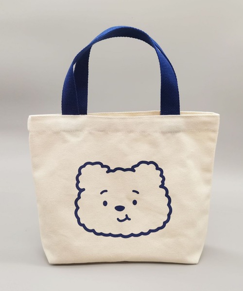 VIBGYOR(ヴィブジョー)の「FReePLACe/うさぎ くま ミニトートバッグ X12775(トートバッグ・レディース・ブルー/イエロー系1/イエロー/ブラウン系1/ブラウン/レッド・FREE)」の4枚目の写真