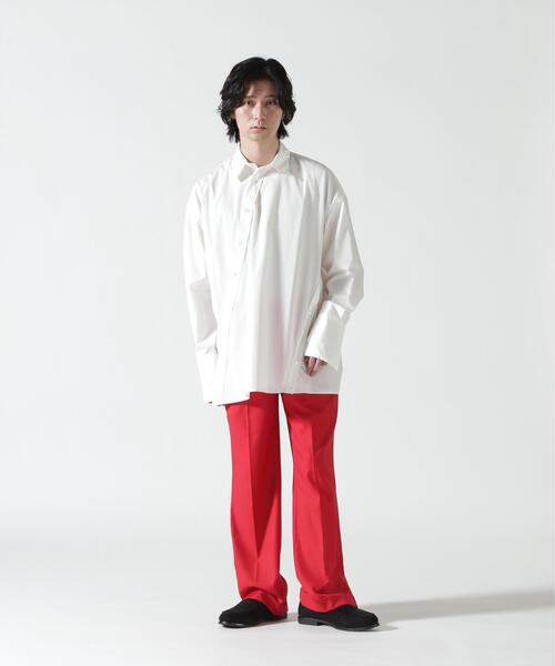 Toironier（トワロニエ）の「Toironier/トワロニエ/BLOAD ASYMMETRY SHIRTS（シャツ/ブラウス・メンズ・ホワイト・F）」の3枚目の写真