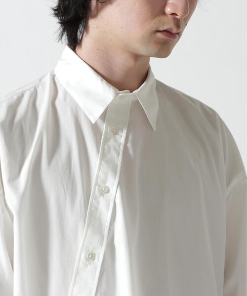 Toironier（トワロニエ）の「Toironier/トワロニエ/BLOAD ASYMMETRY SHIRTS（シャツ/ブラウス・メンズ・ホワイト・F）」の7枚目の写真