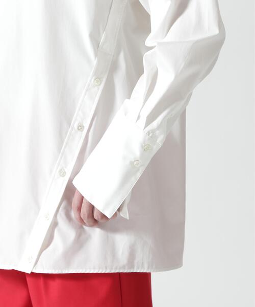 Toironier（トワロニエ）の「Toironier/トワロニエ/BLOAD ASYMMETRY SHIRTS（シャツ/ブラウス・メンズ・ホワイト・F）」の9枚目の写真