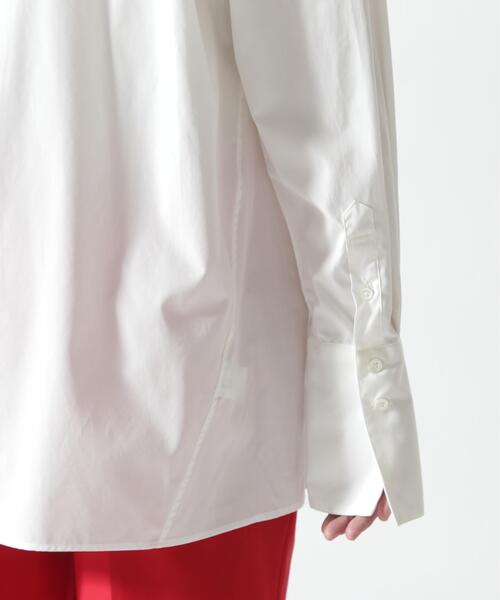 Toironier（トワロニエ）の「Toironier/トワロニエ/BLOAD ASYMMETRY SHIRTS（シャツ/ブラウス・メンズ・ホワイト・F）」の10枚目の写真