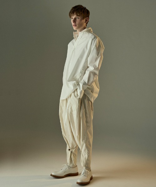 Toironier(トワロニエ)の「Toironier/トワロニエ/BLOAD ASYMMETRY SHIRTS(シャツ/ブラウス・メンズ・ホワイト・F)」の17枚目の写真