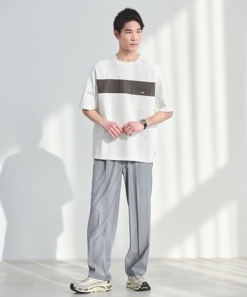 CHUMS(チャムス)の「【別注】<CHUMS>GLR ライン ポケット 半袖 Tシャツ(Tシャツ/カットソー・メンズ・ブラック/ホワイト/その他1/その他2・S/M/L/XL)」の17枚目の写真