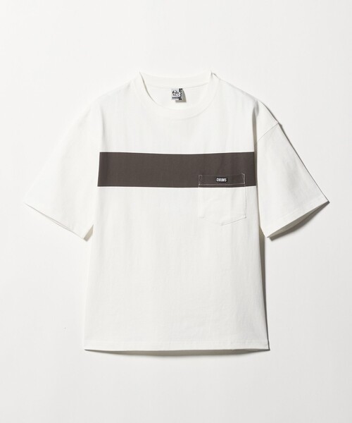 CHUMS(チャムス)の「【別注】<CHUMS>GLR ライン ポケット 半袖 Tシャツ(Tシャツ/カットソー・メンズ・ブラック/ホワイト/その他1/その他2・S/M/L/XL)」の9枚目の写真