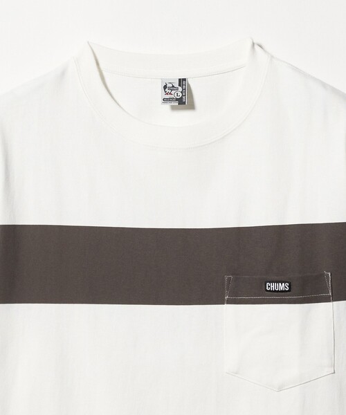 CHUMS(チャムス)の「【別注】<CHUMS>GLR ライン ポケット 半袖 Tシャツ(Tシャツ/カットソー・メンズ・ブラック/ホワイト/その他1/その他2・S/M/L/XL)」の11枚目の写真