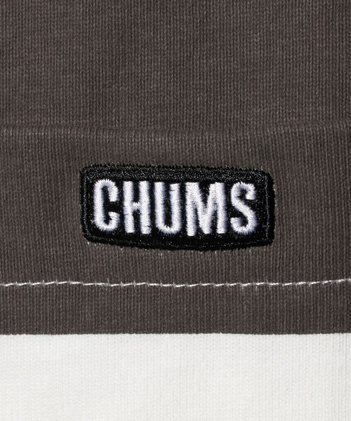 CHUMS(チャムス)の「【別注】<CHUMS>GLR ライン ポケット 半袖 Tシャツ(Tシャツ/カットソー・メンズ・ブラック/ホワイト/その他1/その他2・S/M/L/XL)」の14枚目の写真