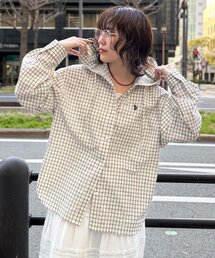 CPCM（シーピーシーエム）の「【U.S. POLO ASSN.】シアサッカーフードシャツ（シャツ/ブラウス）」