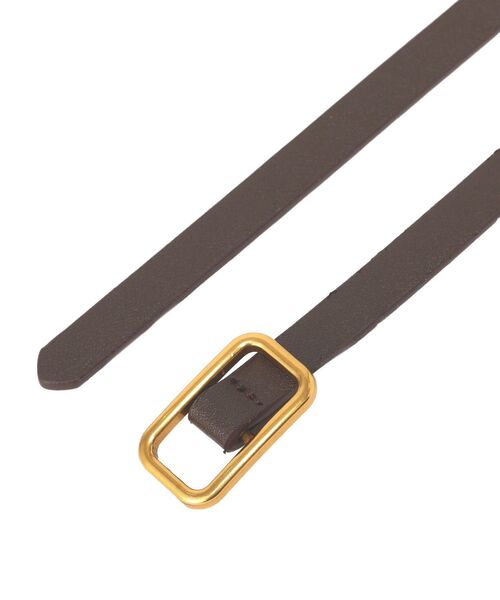 AMERICAN HOLIC(アメリカンホリック)の「ホールレス細ベルト(ベルト・レディース・ブラック/ブラウン・FREE)」の6枚目の写真