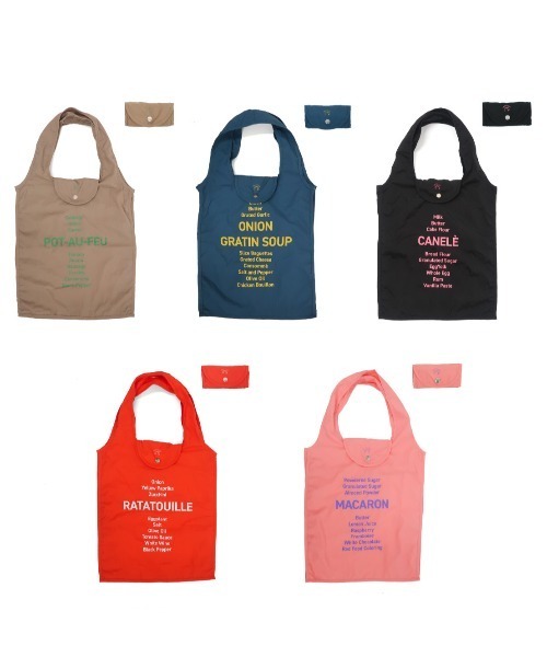 Creer(クレエ)の「【 Creer / クレエ 】 ショッピングバッグ / la flaner(ラフラネ)(エコバッグ/サブバッグ・レディース・ベージュ/オレンジ/ピンク/ブラック/ブルー・FREE)」の8枚目の写真