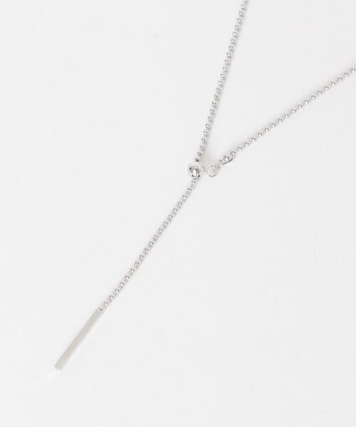 URBAN RESEARCH DOORS(アーバンリサーチドアーズ)の「ボールチェーンスライドネックレス(ネックレス・レディース・ゴールド/シルバー・ONE)」の2枚目の写真