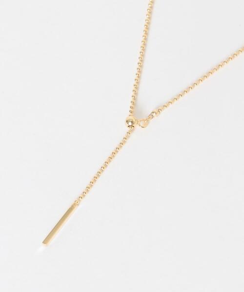 URBAN RESEARCH DOORS(アーバンリサーチドアーズ)の「ボールチェーンスライドネックレス(ネックレス・レディース・ゴールド/シルバー・ONE)」の1枚目の写真