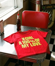 X-girl | HEAVY BLOCK LOGO S/S BABY TEE(Tシャツ/カットソー)