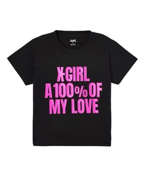 X-girl | HEAVY BLOCK LOGO S/S BABY TEE(Tシャツ/カットソー)