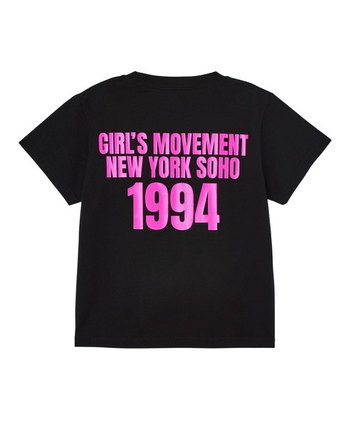 X-girl(エックスガール)の「HEAVY BLOCK LOGO S/S BABY TEE(Tシャツ/カットソー・レディース・ブラック/ホワイト/レッド・S/M)」の10枚目の写真
