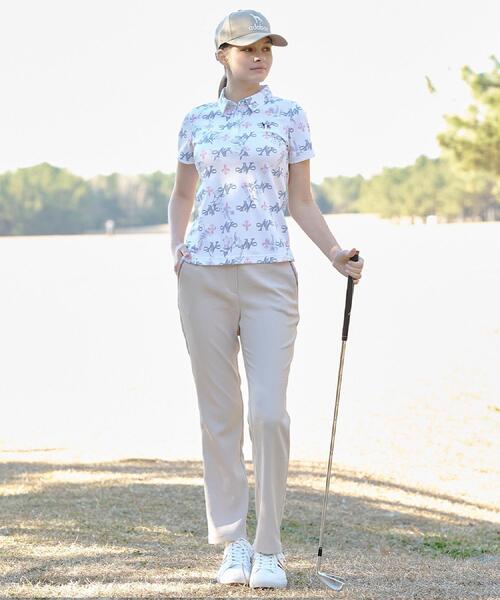 adabat(アダバット)の「【ADABAT NAVY】吸水速乾/UVカット/接触冷感/防シワ ストレッチツイルストレートパンツ(その他パンツ・レディース・ナチュラル/ホワイト/ブラック・42/40/38/36)」の10枚目の写真