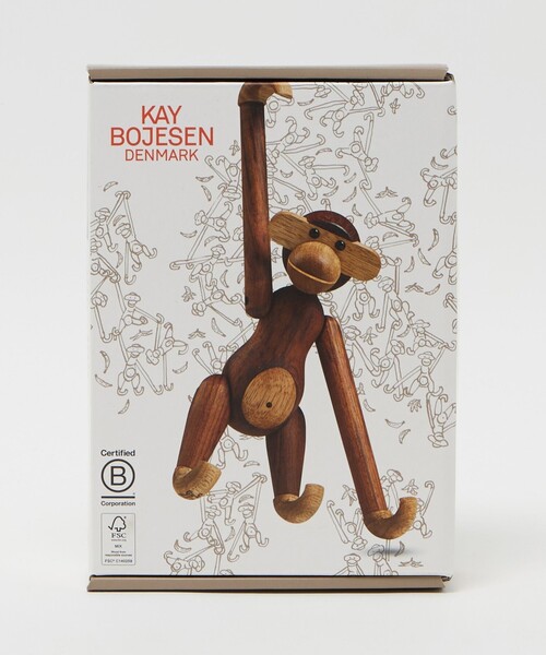 UNITED ARROWS(ユナイテッドアローズ)の「<Kay Bojesen Denmark>MONKEY SMALL(インテリア雑貨・レディース・ブラウン系・FREE)」の10枚目の写真