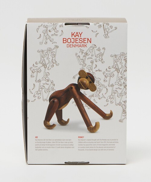 UNITED ARROWS(ユナイテッドアローズ)の「<Kay Bojesen Denmark>MONKEY SMALL(インテリア雑貨・レディース・ブラウン系・FREE)」の11枚目の写真