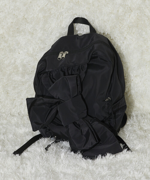 OUTDOOR PRODUCTS（アウトドアプロダクツ）の「OUTDOOR PRODUCTS × Firsthand/アウトドアプロダクツ 別注 リボンバックパック / A4サイズ収納可能 / 19L（バックパック/リュック・レディース・グレー/ブラック/ベージュ・ONE SIZE）」の14枚目の写真