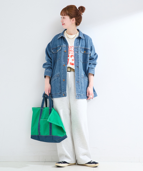 B.C STOCK（ベーセーストック）の「ウォッシャブル / DU JOUR / デュ ジュール RIDING JEAN JACKET 2（デニムジャケット・レディース・ブルー・FREE）」の20枚目の写真