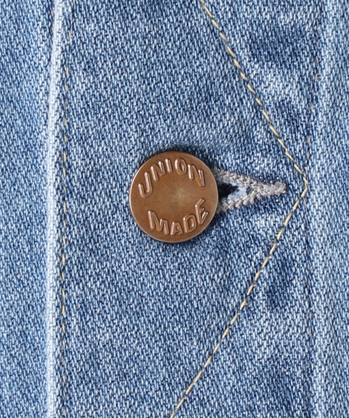 B.C STOCK（ベーセーストック）の「ウォッシャブル / DU JOUR / デュ ジュール RIDING JEAN JACKET 2（デニムジャケット・レディース・ブルー・FREE）」の15枚目の写真