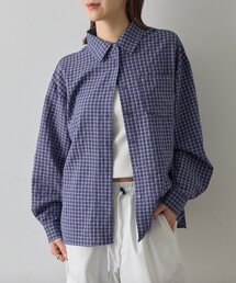 goocy | 長袖チェックビッグシャツ(シャツ/ブラウス)