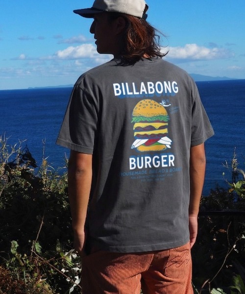 BILLABONG（ビラボン）の「BILLABONG メンズ BB BURGER Tシャツ 【2026年春夏モデル】（Tシャツ/カットソー・メンズ・クリーム/グリーン系その他/ブルー系その他/ブラック系その他・MEDIUM/LARGE/X-LARGE）」の2枚目の写真