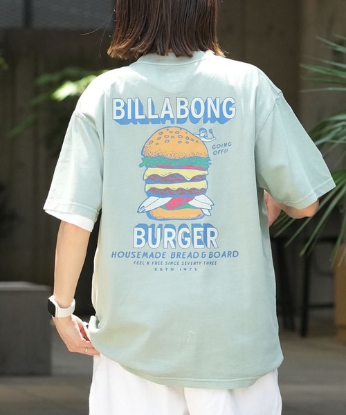 BILLABONG（ビラボン）の「BILLABONG メンズ BB BURGER Tシャツ 【2026年春夏モデル】（Tシャツ/カットソー・メンズ・クリーム/グリーン系その他/ブルー系その他/ブラック系その他・MEDIUM/LARGE/X-LARGE）」の3枚目の写真
