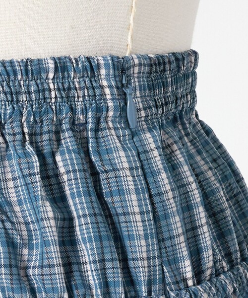 LOEFF（ロエフ）の「＜LOEFF＞チェック スカート（スカート・レディース・ロイヤルブルー・0/1）」の12枚目の写真