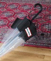 HUNTER | HUNTER トランスペアレント マスタッシュ バブル アンブレラ(長傘)