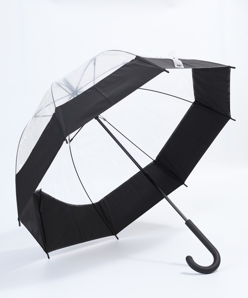 HUNTER（ハンター）の「HUNTER トランスペアレント マスタッシュ バブル アンブレラ（長傘・レディース・ブラック/レッド/オフホワイト・FREE）」の22枚目の写真