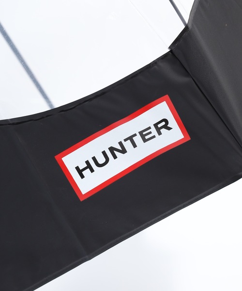 HUNTER（ハンター）の「HUNTER トランスペアレント マスタッシュ バブル アンブレラ（長傘・レディース・ブラック/レッド/オフホワイト・FREE）」の20枚目の写真