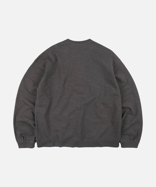 FRIZMWORKS(フリズムワークス)の「SLUB HENLEY NECK L/S TEE _ CHARCOAL(Tシャツ/カットソー・メンズ・その他・SMALL/MEDIUM/LARGE/X-LARGE)」の2枚目の写真