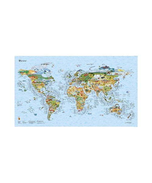 GREENROOM(�O���[�����[��)�́yAWESOME MAPS / �I�[�T���}�b�v�X�zSURFTRIP MAP-PAPER(�|�X�^�[/�A�[�g)