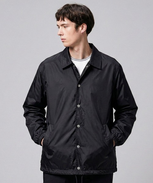 TAION（タイオン）の「【TAION(タイオン)】〈ユニセックス〉ノンダウン ベーシック リバーシブル コーチジャケット（その他アウター・メンズ・ライトグレー/ブラック/ダークオリーブ/チャコール/ダークネイビー/ベージュ系5・S/M/L/2XL/XL/XS）」の2枚目の写真