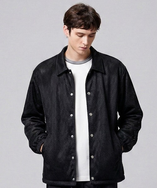 TAION（タイオン）の「【TAION(タイオン)】〈ユニセックス〉ノンダウン ベーシック リバーシブル コーチジャケット（その他アウター・メンズ・ライトグレー/ブラック/ダークオリーブ/チャコール/ダークネイビー/ベージュ系5・S/M/L/2XL/XL/XS）」の19枚目の写真