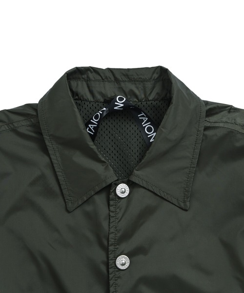 TAION（タイオン）の「【TAION(タイオン)】〈ユニセックス〉ノンダウン ベーシック リバーシブル コーチジャケット（その他アウター・メンズ・ライトグレー/ブラック/ダークオリーブ/チャコール/ダークネイビー/ベージュ系5・S/M/L/2XL/XL/XS）」の10枚目の写真