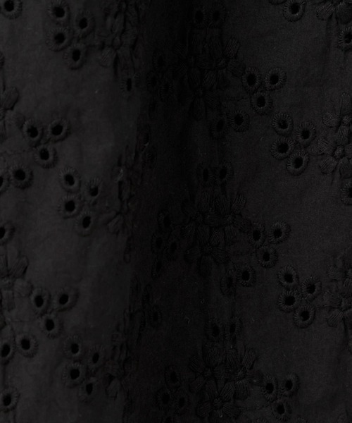 LOWRYS FARM（ローリーズファーム）の「レースカーブパンツ 641371（その他パンツ・レディース・ホワイト/ブラック・MEDIUM/LARGE）」の13枚目の写真