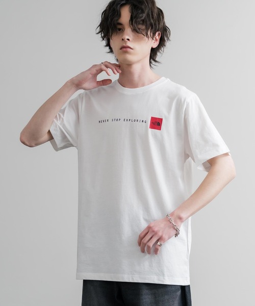 THE NORTH FACE ザ・ノースフェイス M NSE RG SS TEE レッドボックス
