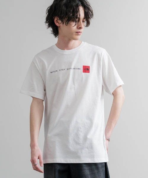 THE NORTH FACE ザ・ノースフェイス M NSE RG SS TEE レッドボックス