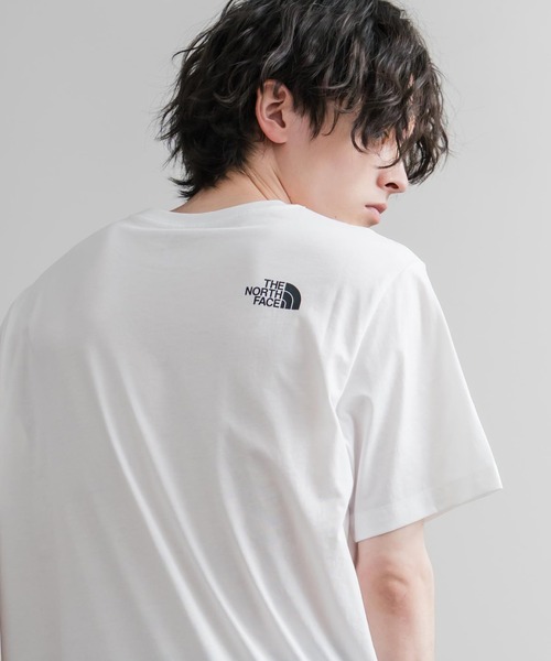 THE NORTH FACE（ザノースフェイス）の「THE NORTH FACE ザ・ノースフェイス M NSE RG SS TEE レッドボックスロゴ半袖Tシャツ（Tシャツ/カットソー・メンズ・ブラック/ホワイト・XL/S/M/L）」の5枚目の写真