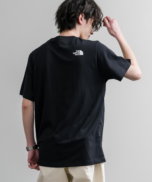 THE NORTH FACE（ザノースフェイス）の「THE NORTH FACE ザ・ノースフェイス M NSE RG SS TEE レッドボックスロゴ半袖Tシャツ（Tシャツ/カットソー・メンズ・ブラック/ホワイト・XL/S/M/L）」の11枚目の写真