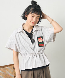 FREAK'S STORE(�t���[�N�X�X�g�A)��RED KAP × FREAK'S STORE/���b�h�L���b�v �ʒ� �X�g���C�v �E�G�X�g���{�� �n�[�t�W�b�v �����V���c(�V���c/�u���E�X)