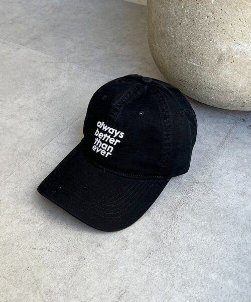 un dix cors（アンディコール）の「betterキャップ（キャップ・レディース・アイボリー/ブラック/グレー・FREE）」の3枚目の写真