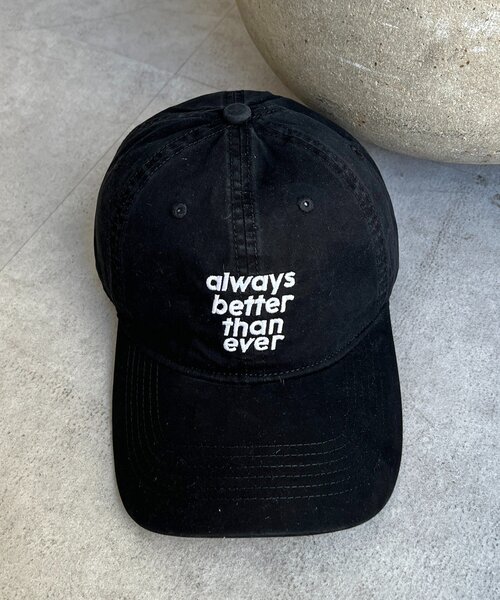 un dix cors（アンディコール）の「betterキャップ（キャップ・レディース・アイボリー/ブラック/グレー・FREE）」の6枚目の写真