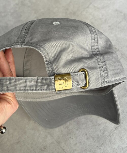 un dix cors（アンディコール）の「betterキャップ（キャップ・レディース・アイボリー/ブラック/グレー・FREE）」の9枚目の写真