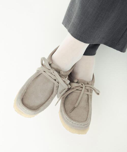 Clarks(クラークス)の「CLARKS EXCLUSIVE WALLABEE(その他シューズ・レディース・グレー・4.5/4/5.5)」の2枚目の写真