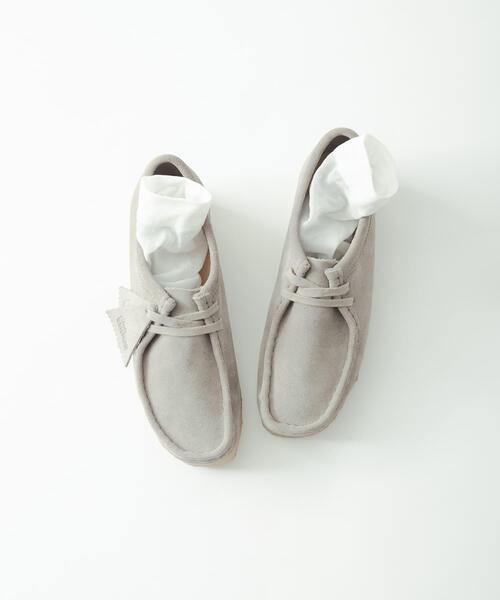 Clarks(クラークス)の「CLARKS EXCLUSIVE WALLABEE(その他シューズ・レディース・グレー・4.5/4/5.5)」の4枚目の写真