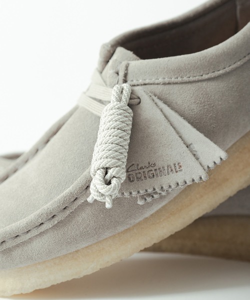 Clarks（クラークス）の「CLARKS　EXCLUSIVE WALLABEE（その他シューズ・レディース・グレー・4.5/4/5.5）」の8枚目の写真
